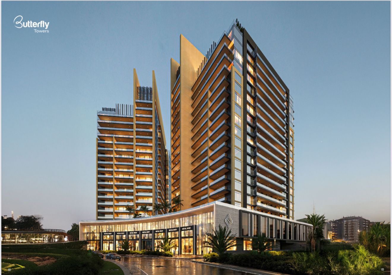 Butterfly Towers Arjan Dubai – Fully Furnished Apartments with Post-Handover Payment Plan
