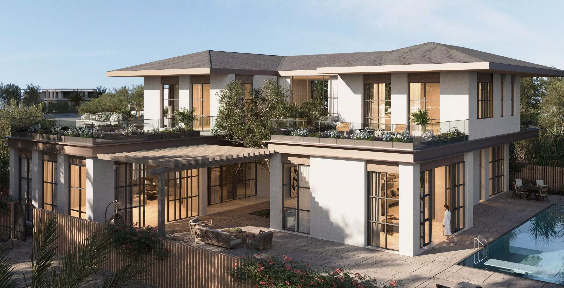 Nawayef East – Off-Plan Hillside Villas & Mansions by Modon on Hudayriyat Island