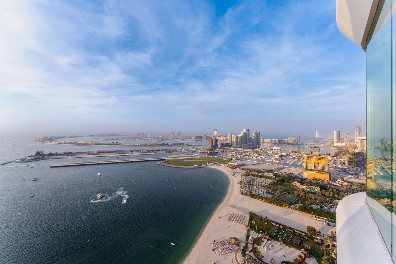 Full-floor JBR penthouse interior with floor-to-ceiling sea views, Five Luxe Sensoria Dubai
