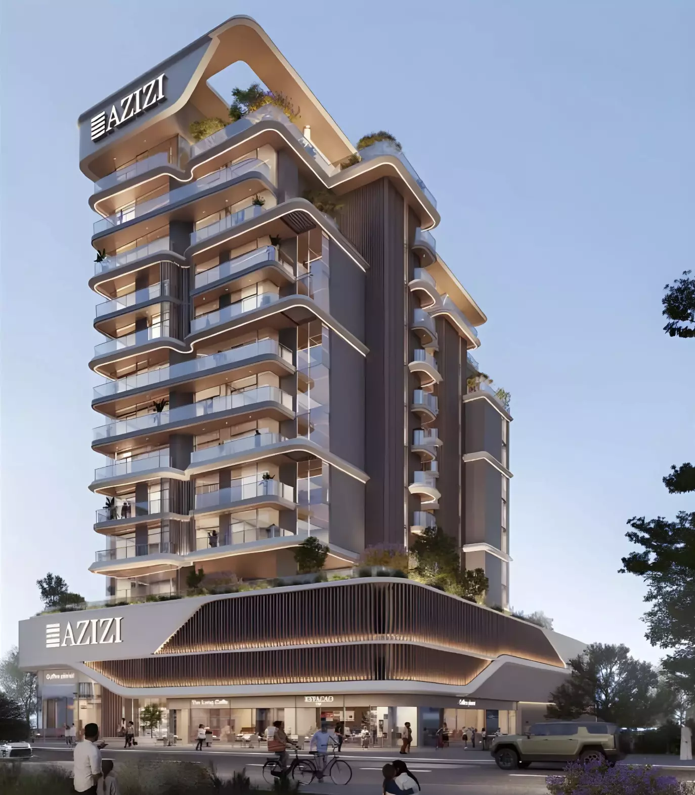 Azizi Sikander apartments in Al Furjan, Dubai — off-plan listing by Early Bird Properties in the Al Yalayis station catchment