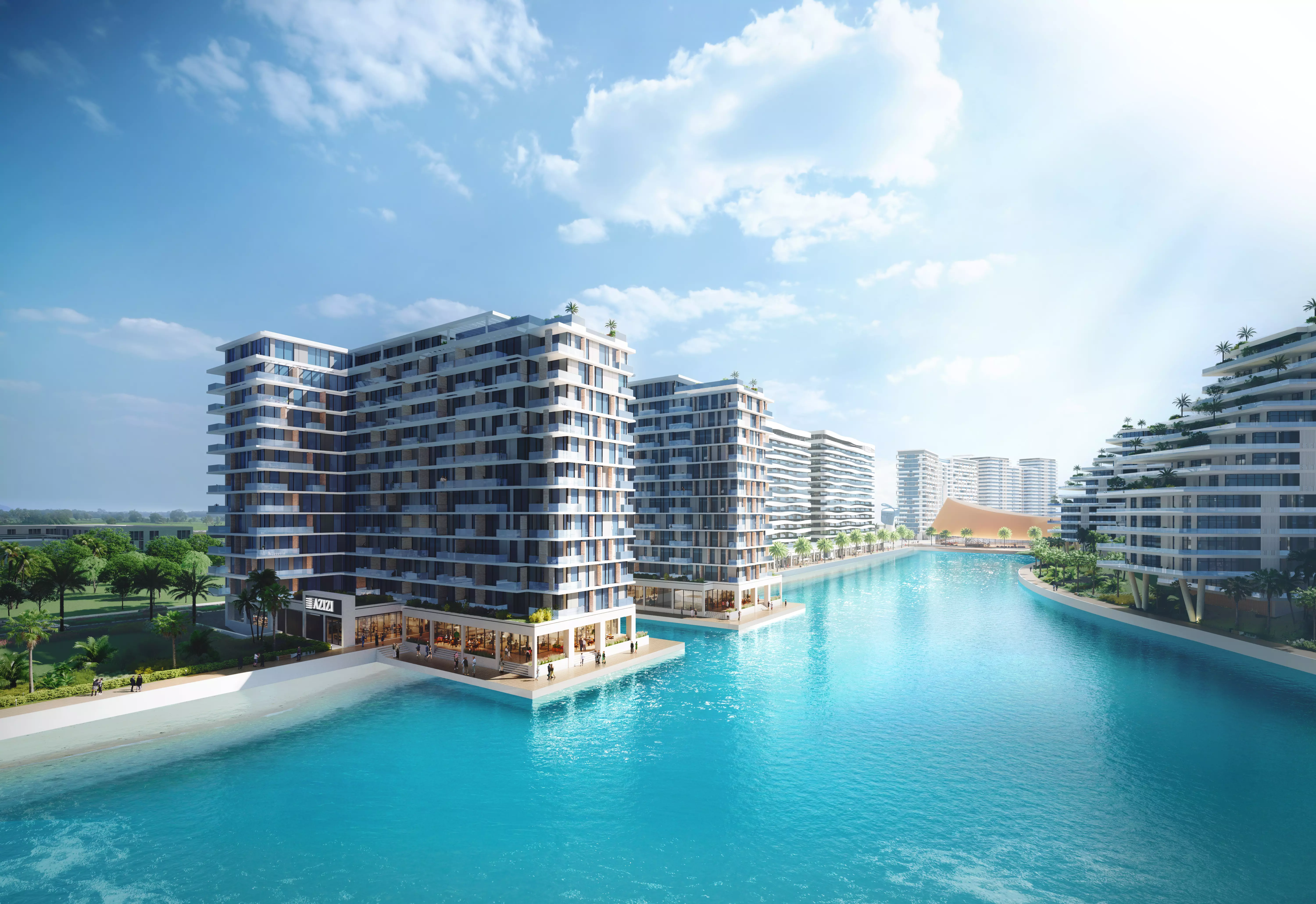 Azizi Venice off-plan apartment development in Dubai South, Dubai's most active sales area in July 2026