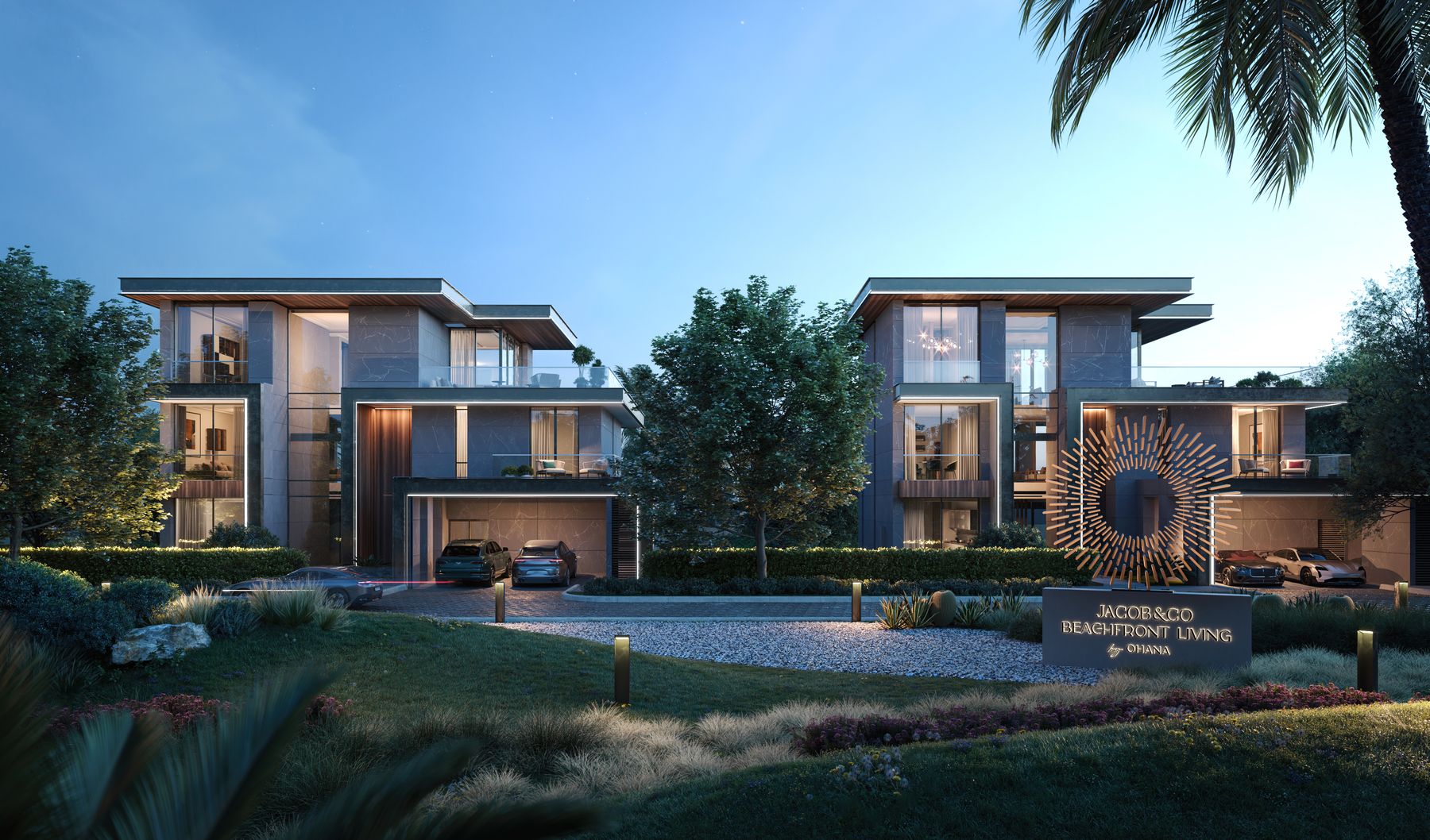 Jacob & Co. Beachfront Living by Ohana: Off-Plan 4, 5 & 6 Bedroom Villas in Al Jurf