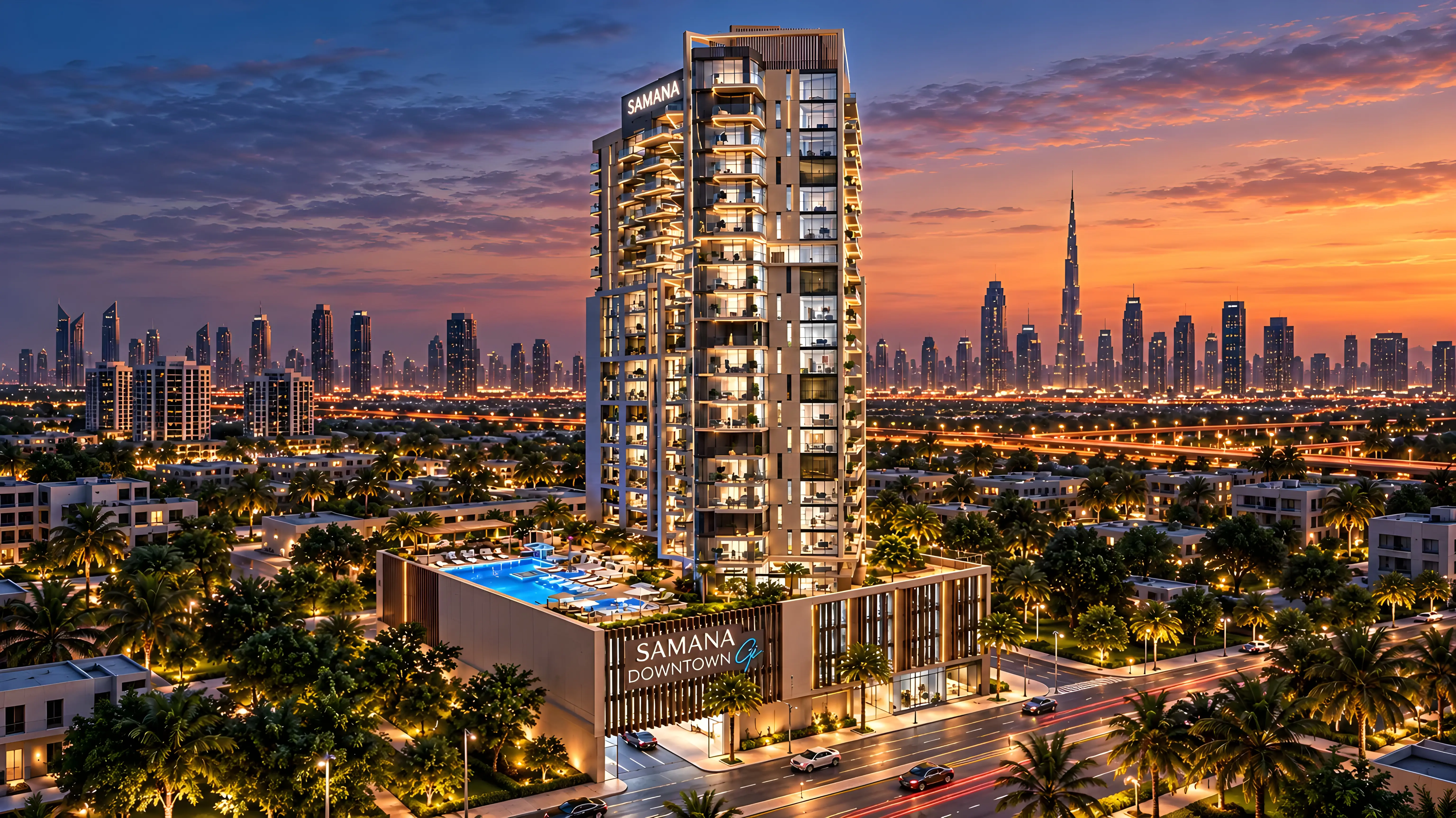Samana Downtown One: Off-Plan Apartment by Samana Developers