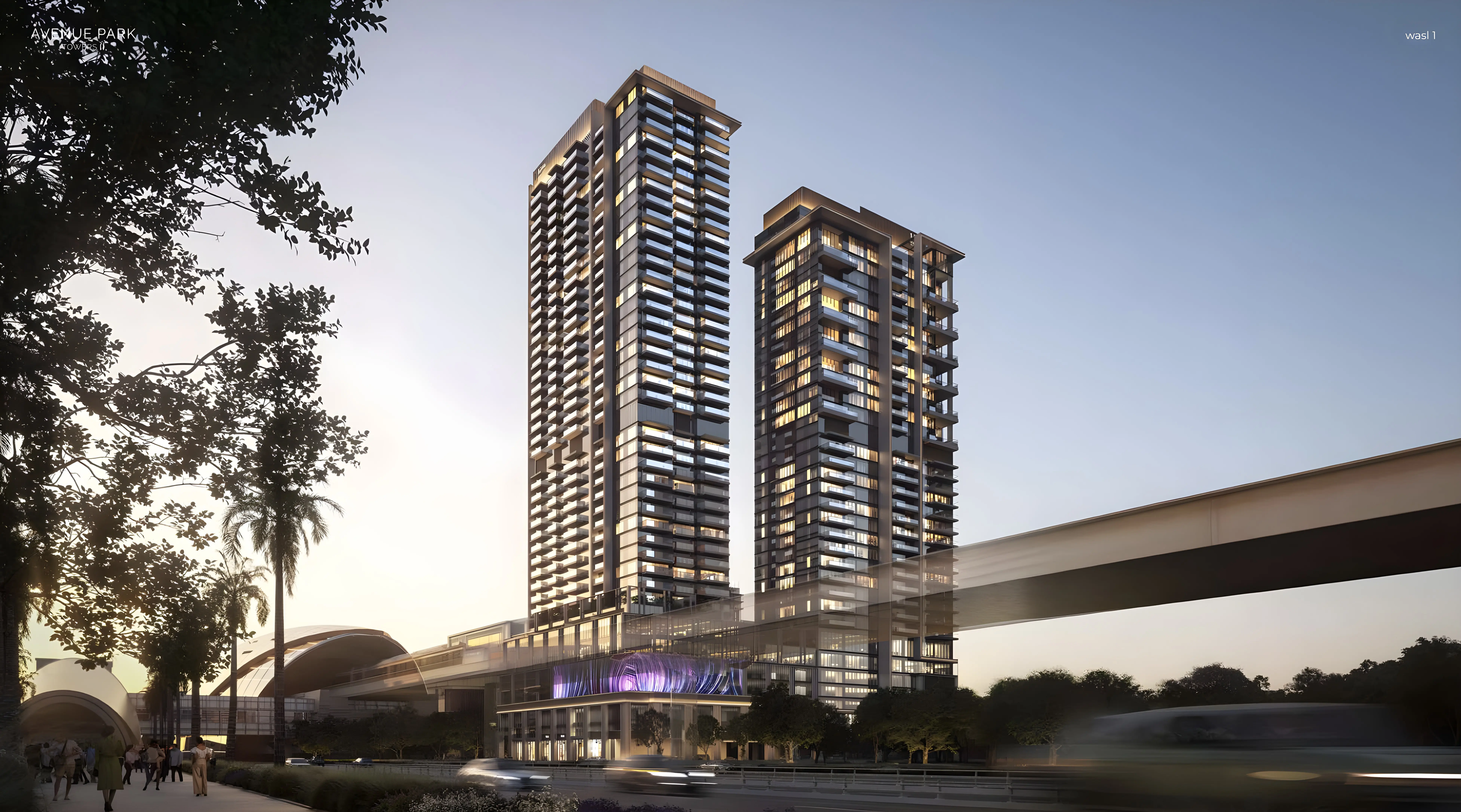 Avenue Park Towers 2: Off-Plan Apartment by Wasl Properties