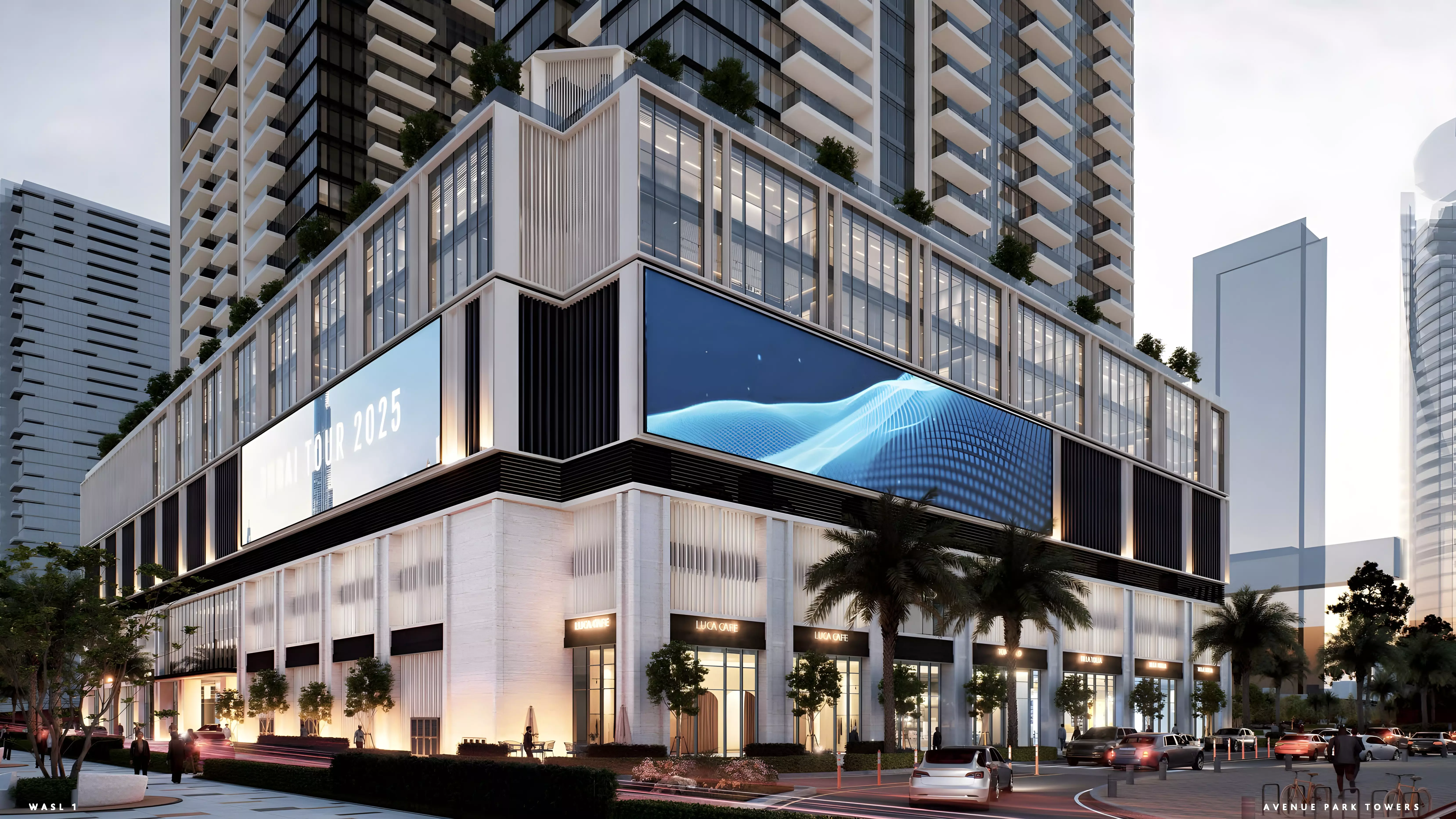 Avenue Park Towers: Off-Plan Apartment by Wasl Properties